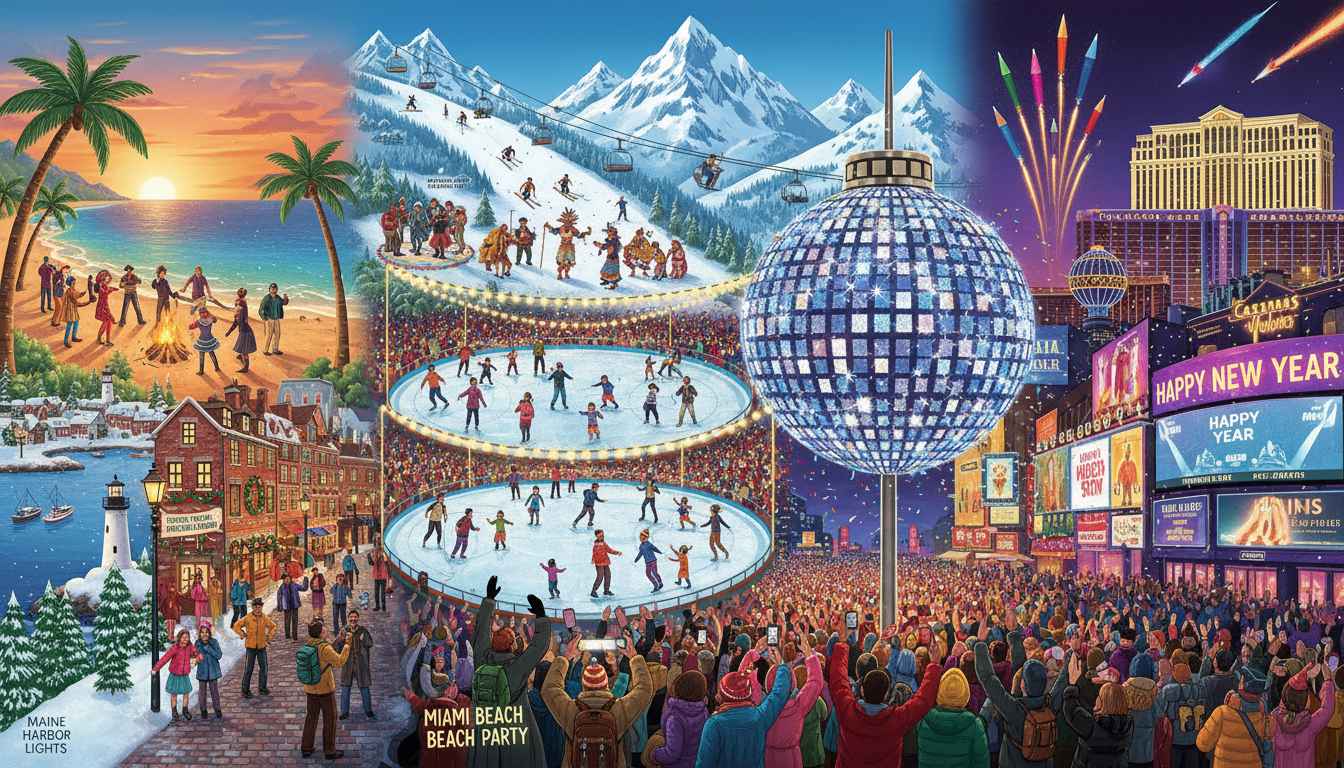 best places to visit for new year in usa