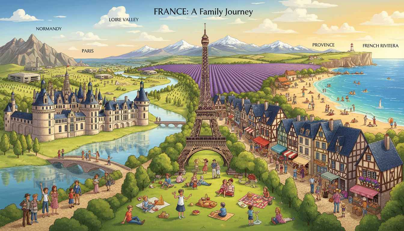 places to visit in france with family