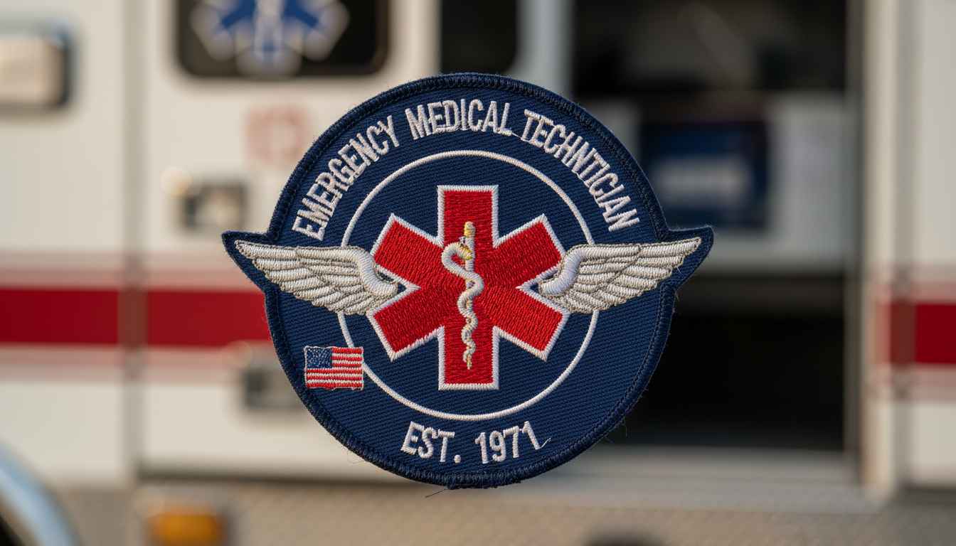 emergency medical technician patch