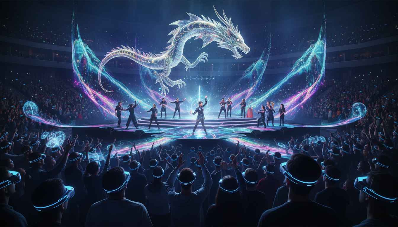 mixed reality in entertainment events